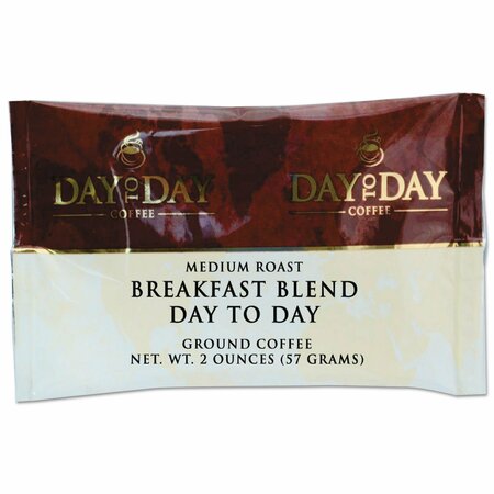 DAY TO DAY COFFEE Pure Coffee, Breakfast Blend, 2 oz Pack, 42PK PCO22002